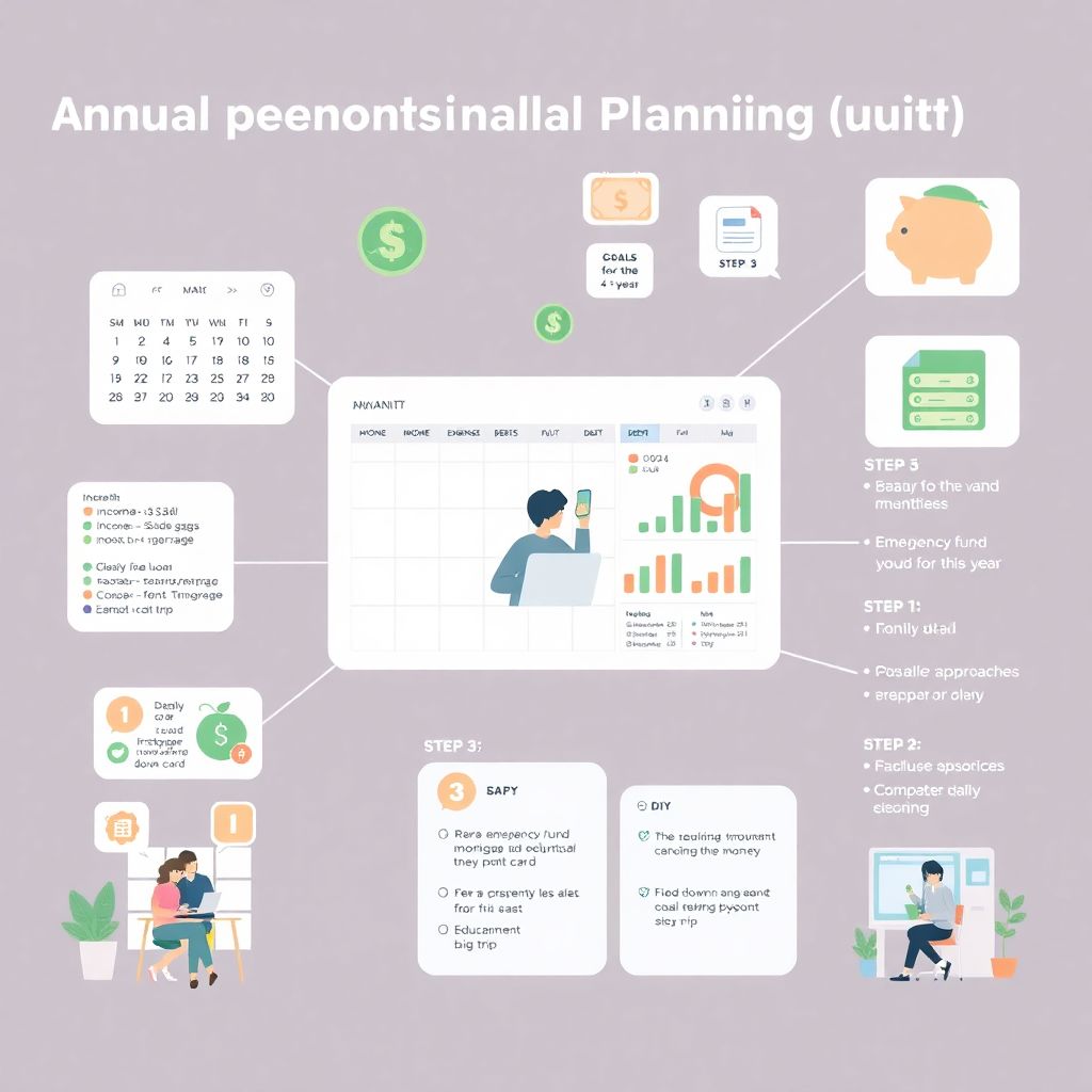 Личный финансовый план на год: пошаговая инструкция для стабильного бюджета