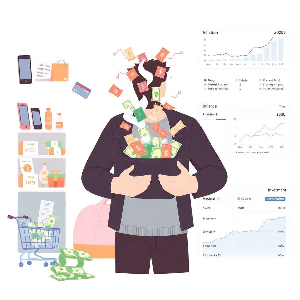 Инфляция простыми словами: как она съедает сбережения и как защитить деньги