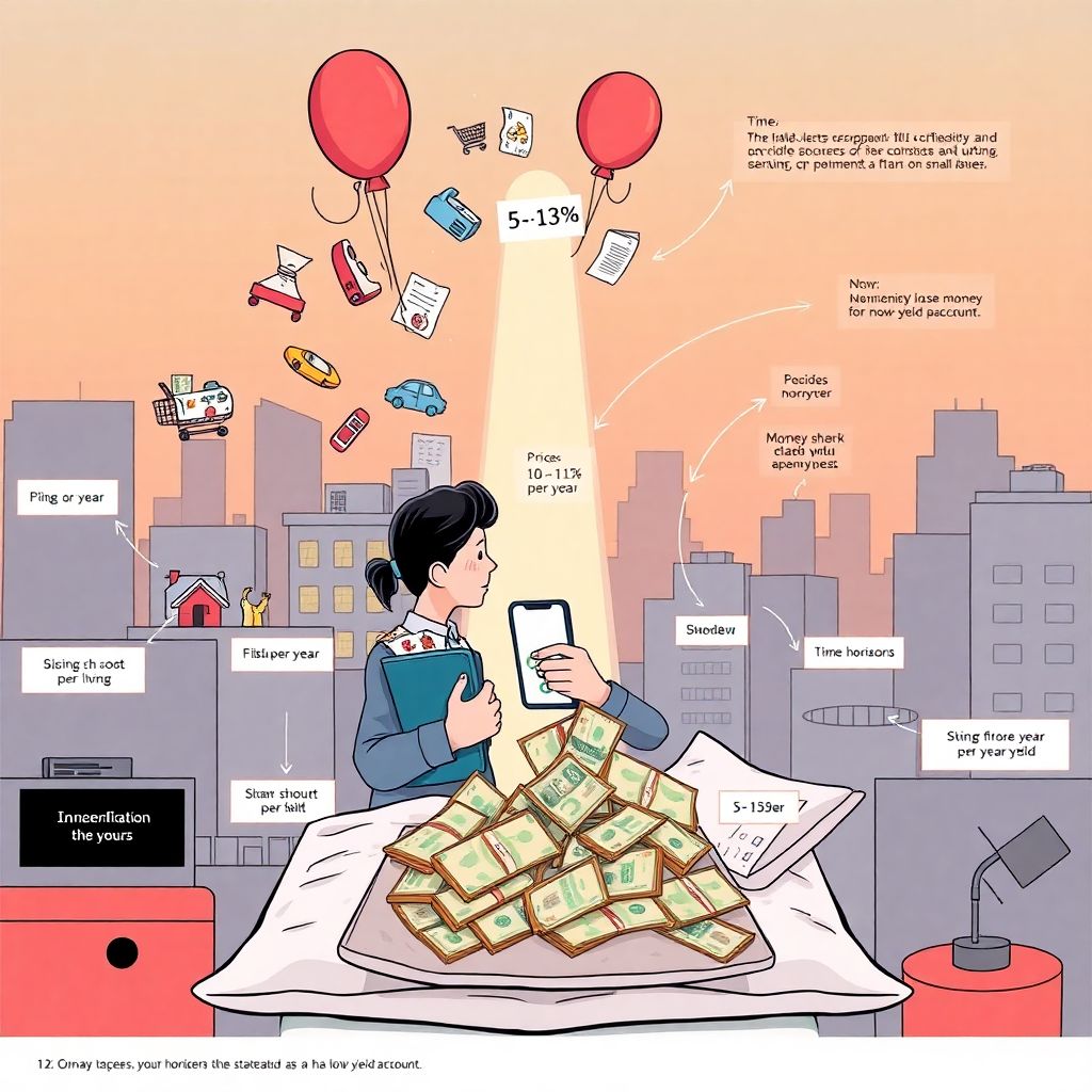 Инфляция простыми словами: как она съедает деньги и как защитить свои сбережения